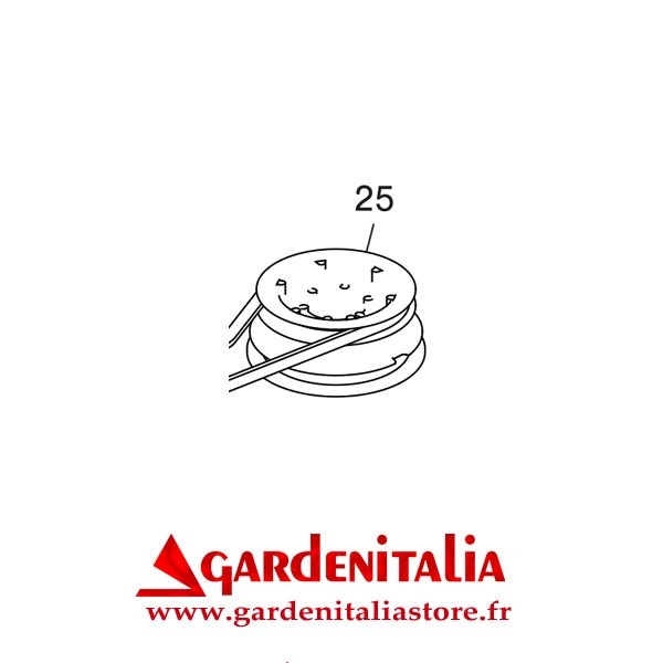Poulie pour Faucheuse Rotative RS210 Eurosystems