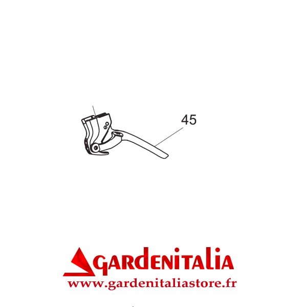 Levier pour Faucheuse Rotative RS210 Eurosystems