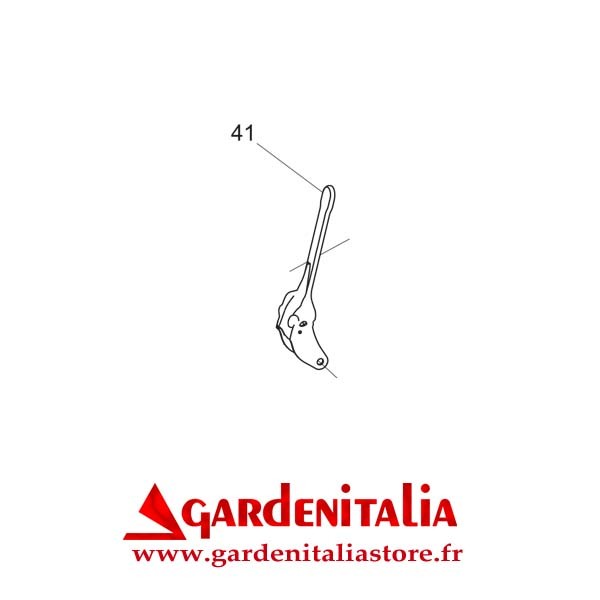 Levier Embrayage Outil pour Faucheuse Rotative RS210 Eurosystems