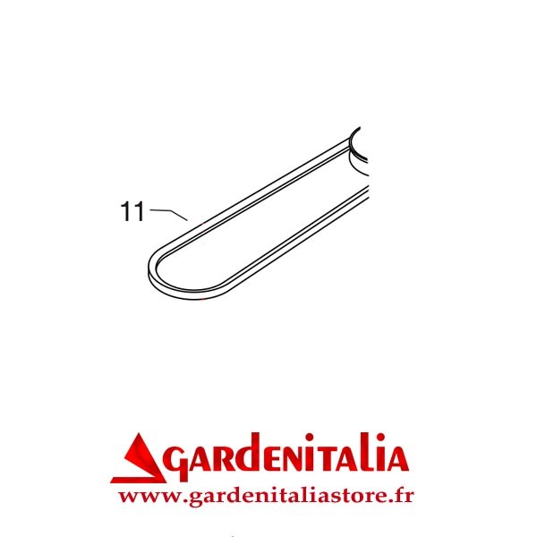 Courroie pour Faucheuse Rotative RS210 Eurosystems