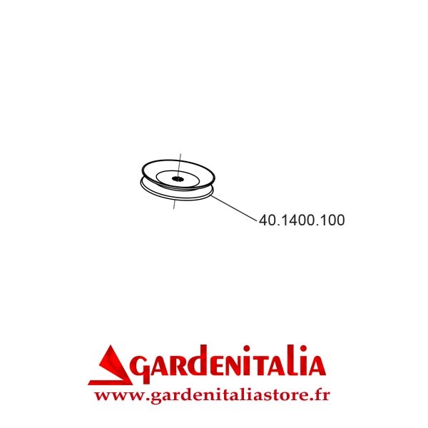 Poulie pour Faucheuse Rotative RS210 Eurosystems