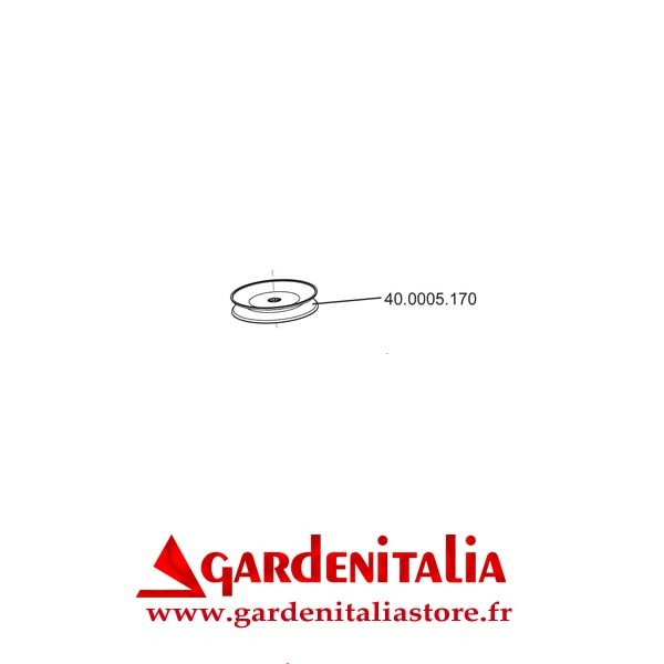 Poulie pour Faucheuse Rotative RS210 Eurosystems