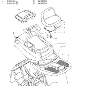 Cadre Métallique pour Rider SLALOM Eurosystems