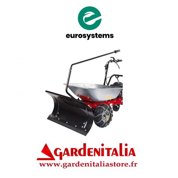 Lame à Neige pour Brouette à Moteur CARRY Eurosystems