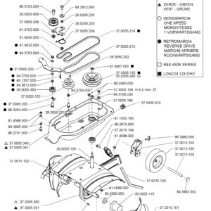 Câble de transmission pour Motobineuse Z2 RM Eurosystems
