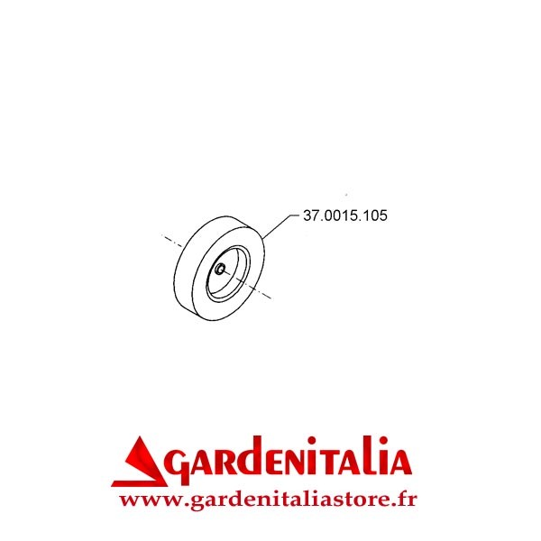 Roue de Transport pour Motobineuse Z2 Eurosystems