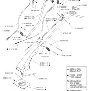 Câble accélérateur pour Motobineuse Z3 Eurosystems
