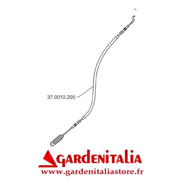 Câble de transmission pour Motobineuse Z3 Eurosystems