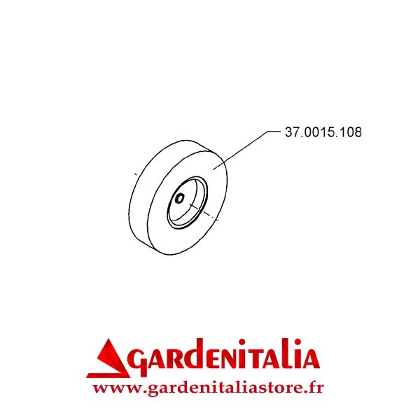 Roue de Transport pour Motobineuse Z3 Eurosystems