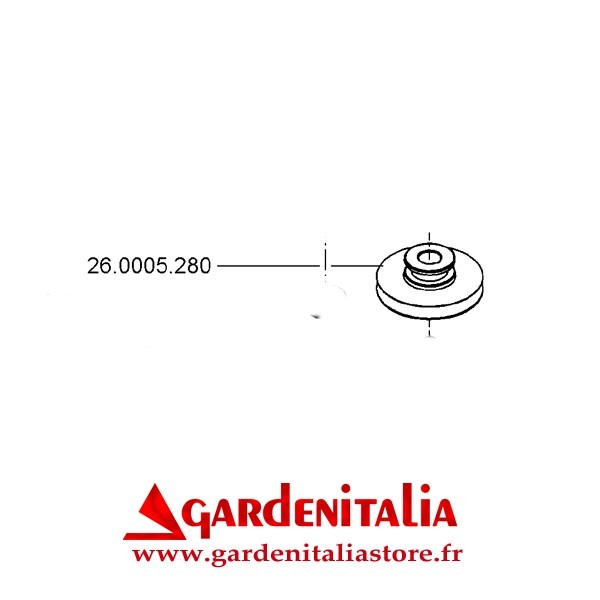 Poulie Moteur pour Motobineuse Z3