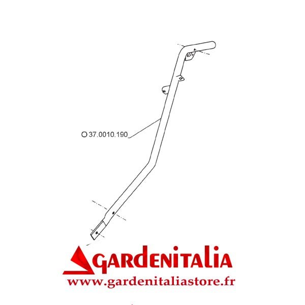 Guidon droite pour Motobineuse Z2 MA Eurosystems