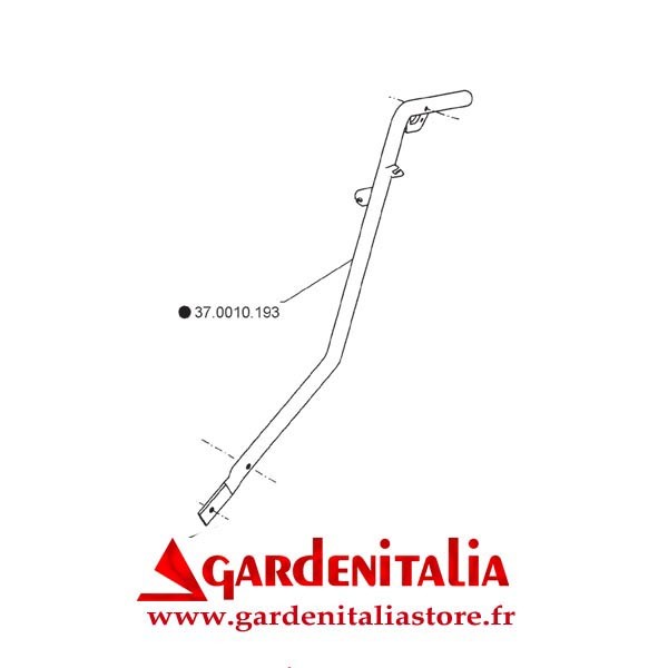 Guidon droite pour Motobineuse Z3 RM Eurosystems